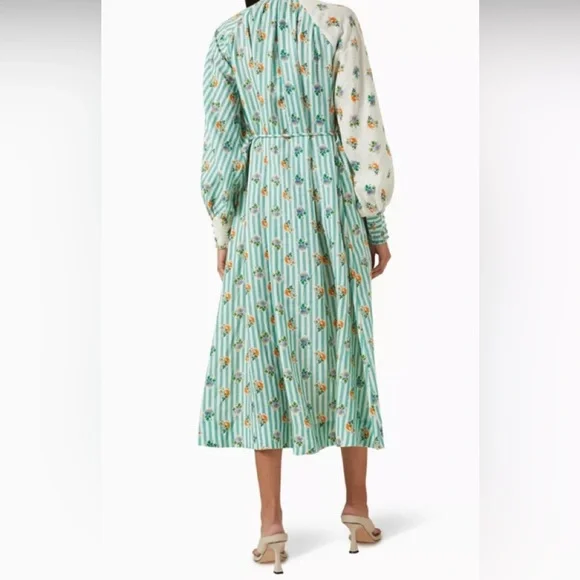Alemais Jade and White Floral
Midi Dress NWT - Picture 2 of 5